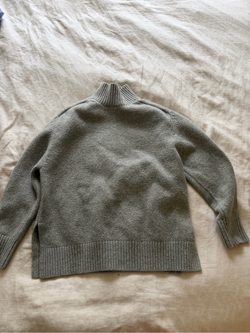 Zara Gray Turtleneck Sweater